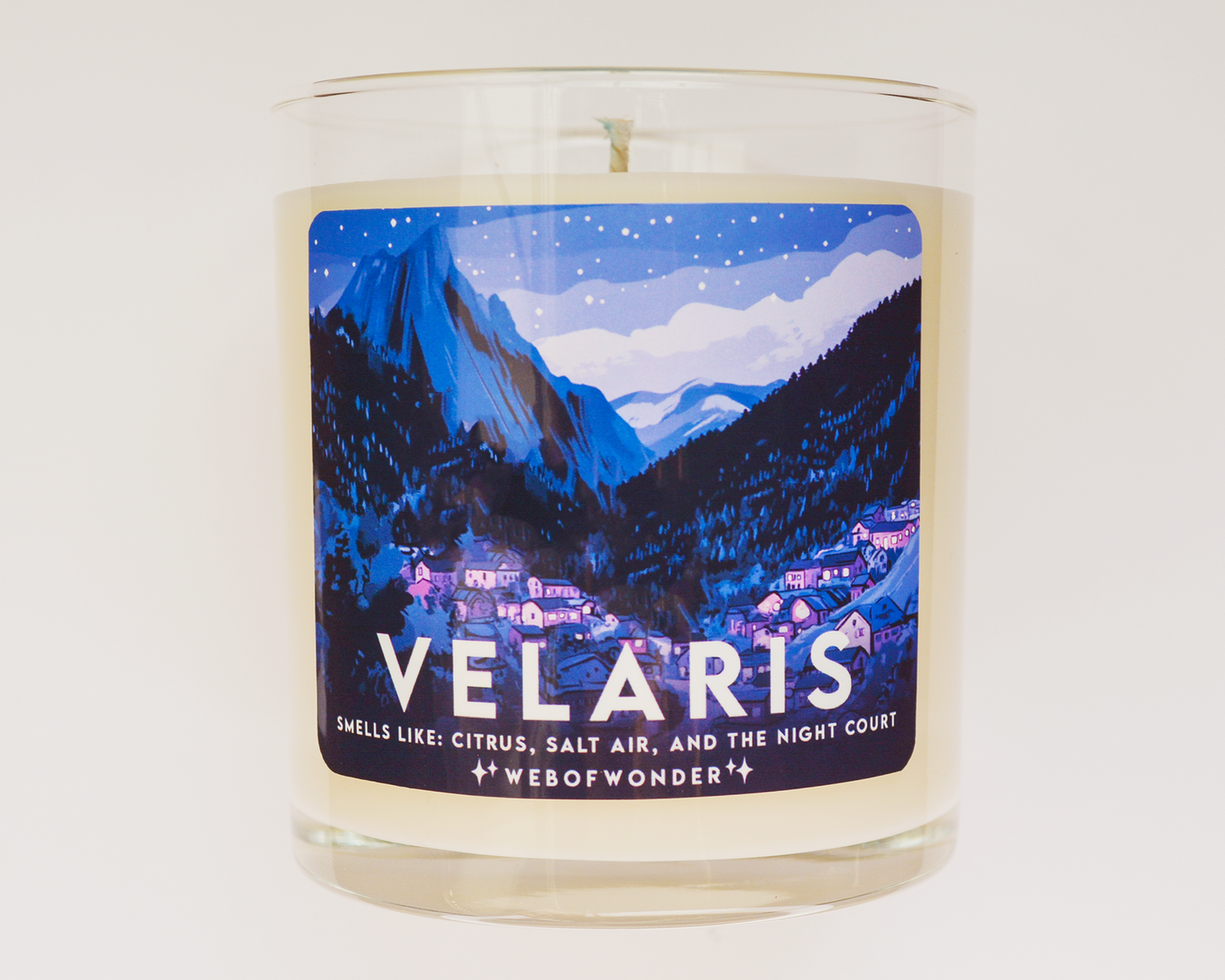 Velaris | Bookish Inspired | 100% Soy Wax Candle (Copy)