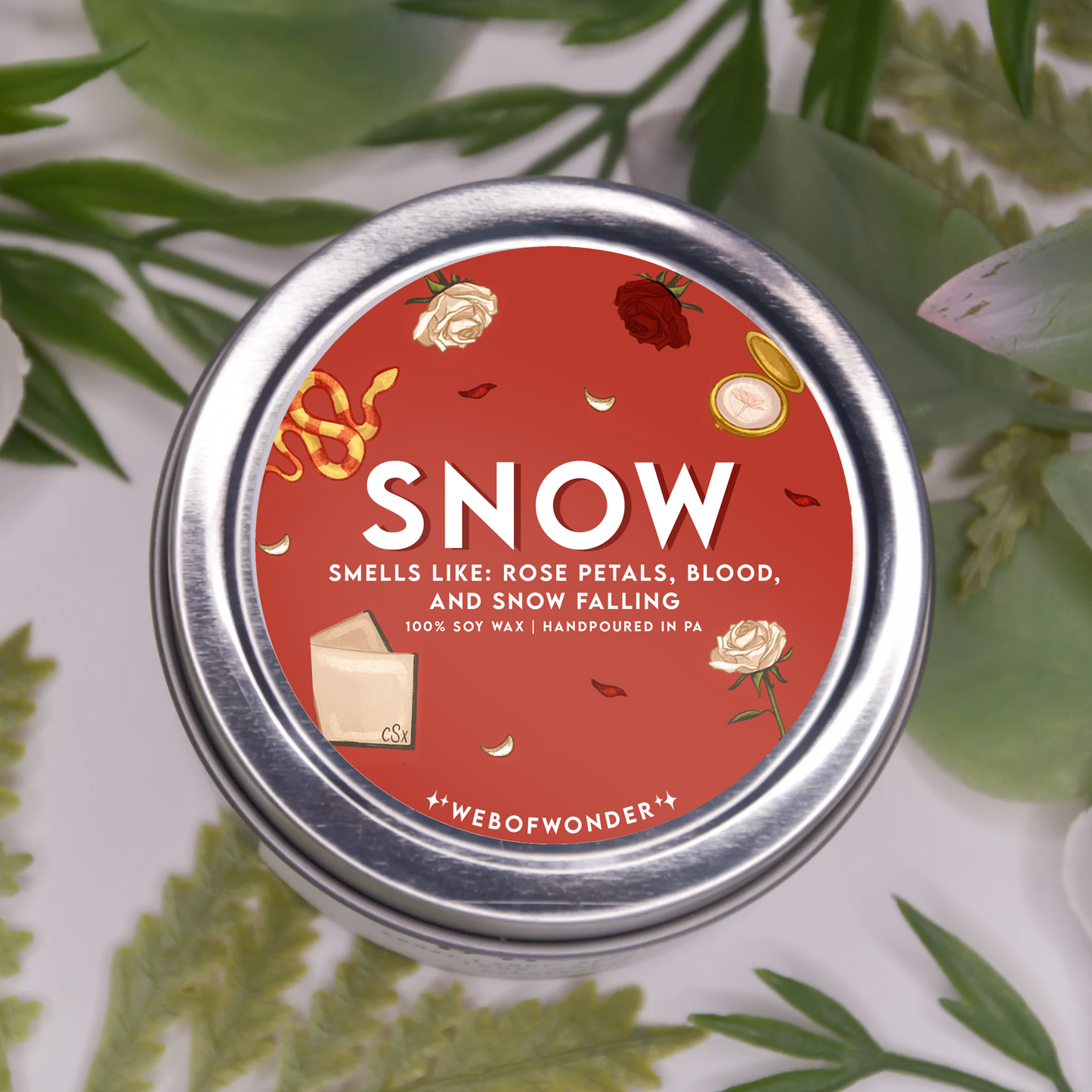 The President | Bookish Inspired | 100% Soy Wax Candle