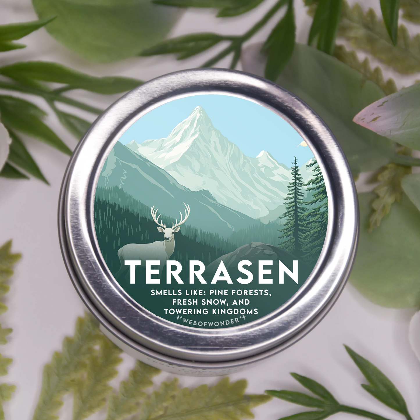 Terrasen | Bookish Inspired | 100% Soy Wax Candle