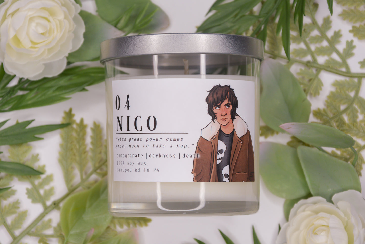 04. Nico | Bookish Inspired | 100% Soy Candle