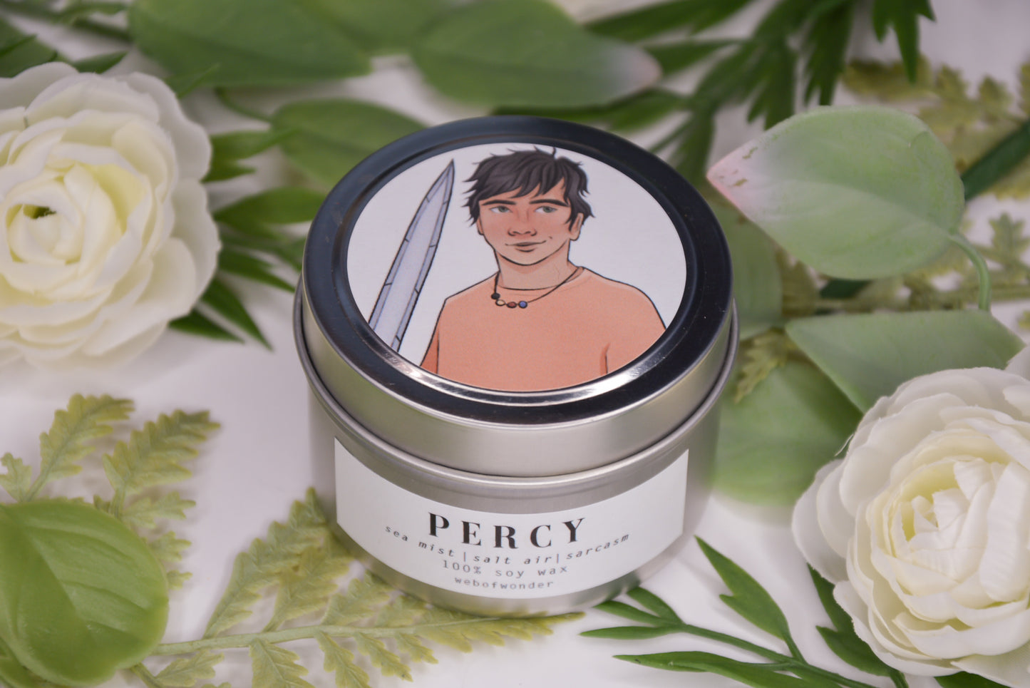 03. Percy | Bookish Inspired | 100% Soy Candle