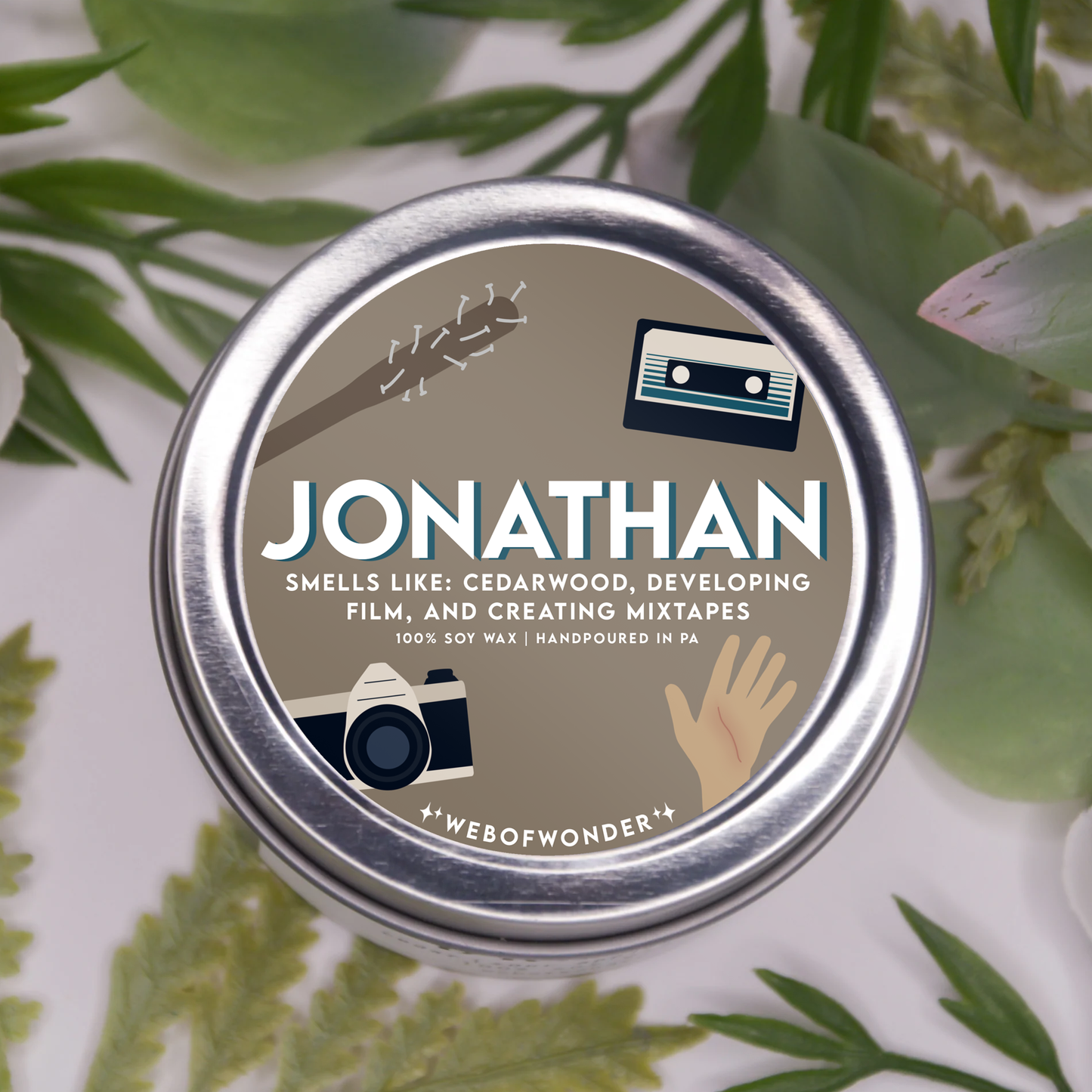 Jonathan | Fandom Inspired | 100% Soy Wax Candle