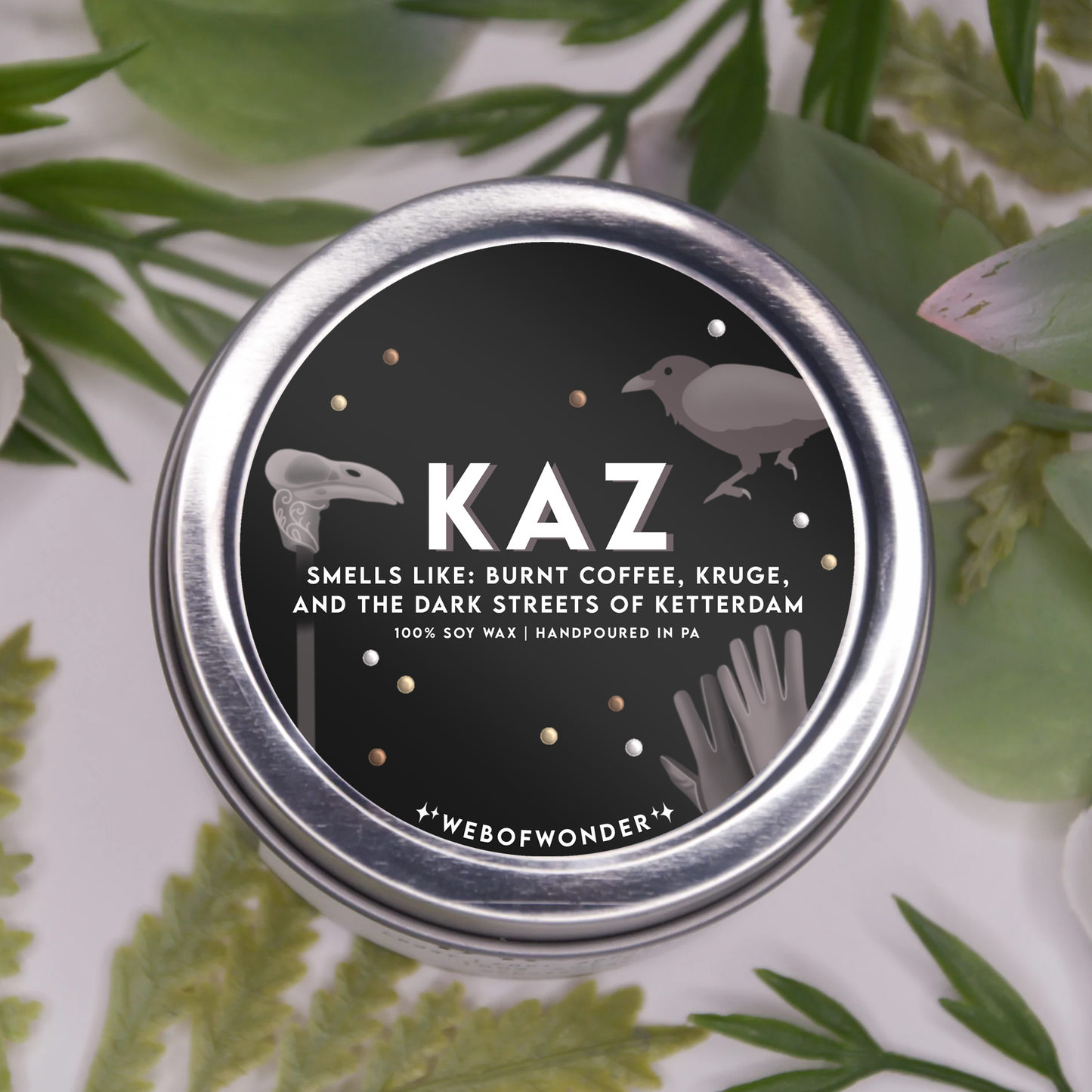 Kaz | Bookish Inspired | 100% Soy Candle