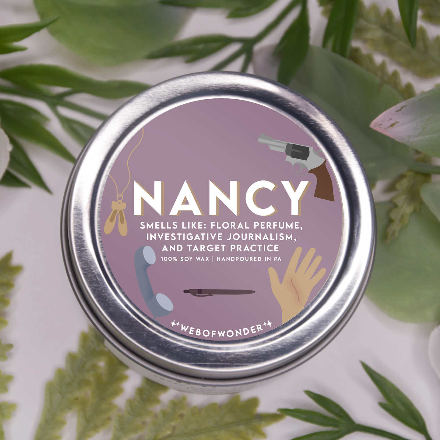 Nancy | Fandom Inspired | 100% Soy Wax Candle