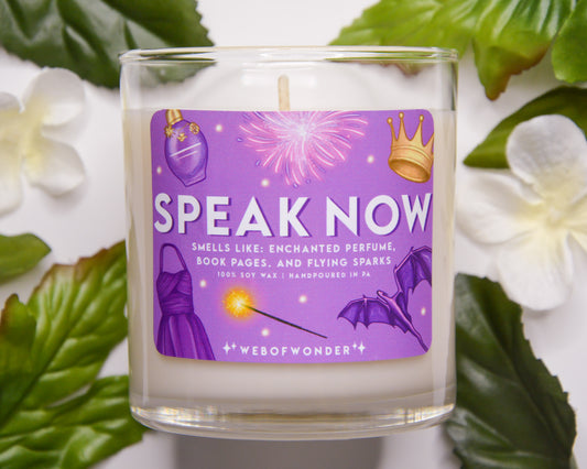 Speak Now | Music Inspired | 100% Soy Candle