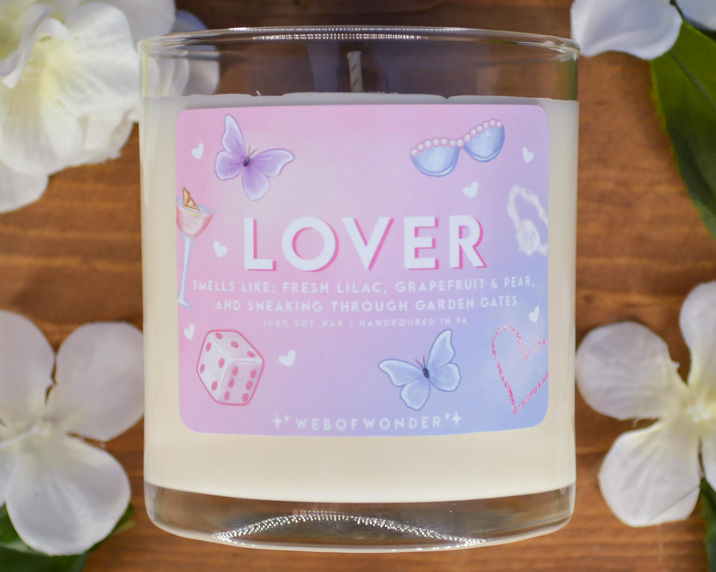 Lover | Music Inspired | 100% Soy Candle