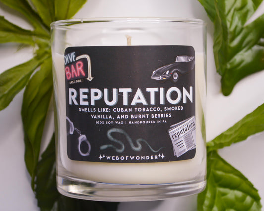 Reputation | Music Inspired | 100% Soy Candle