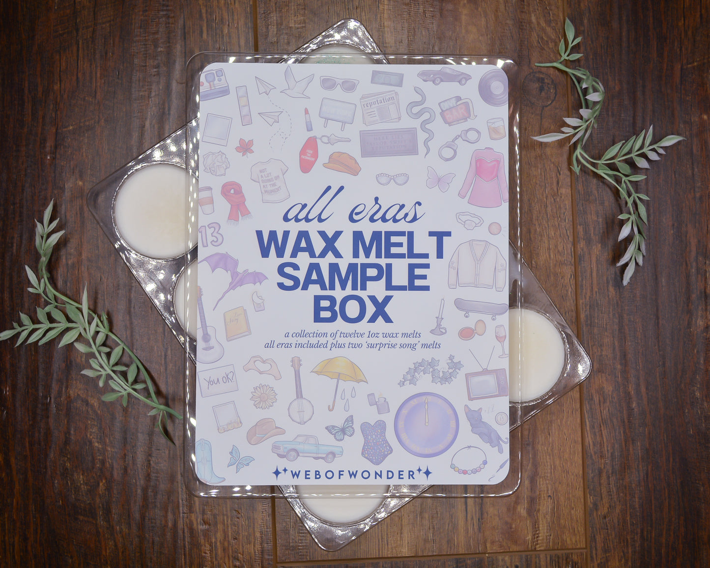 ALL ERAS - Wax Melt Sample Box | Music Inspired