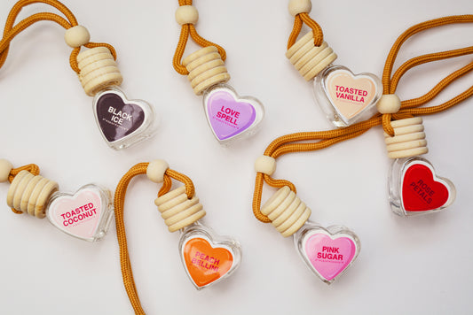 Candy Hearts Car Fresheners