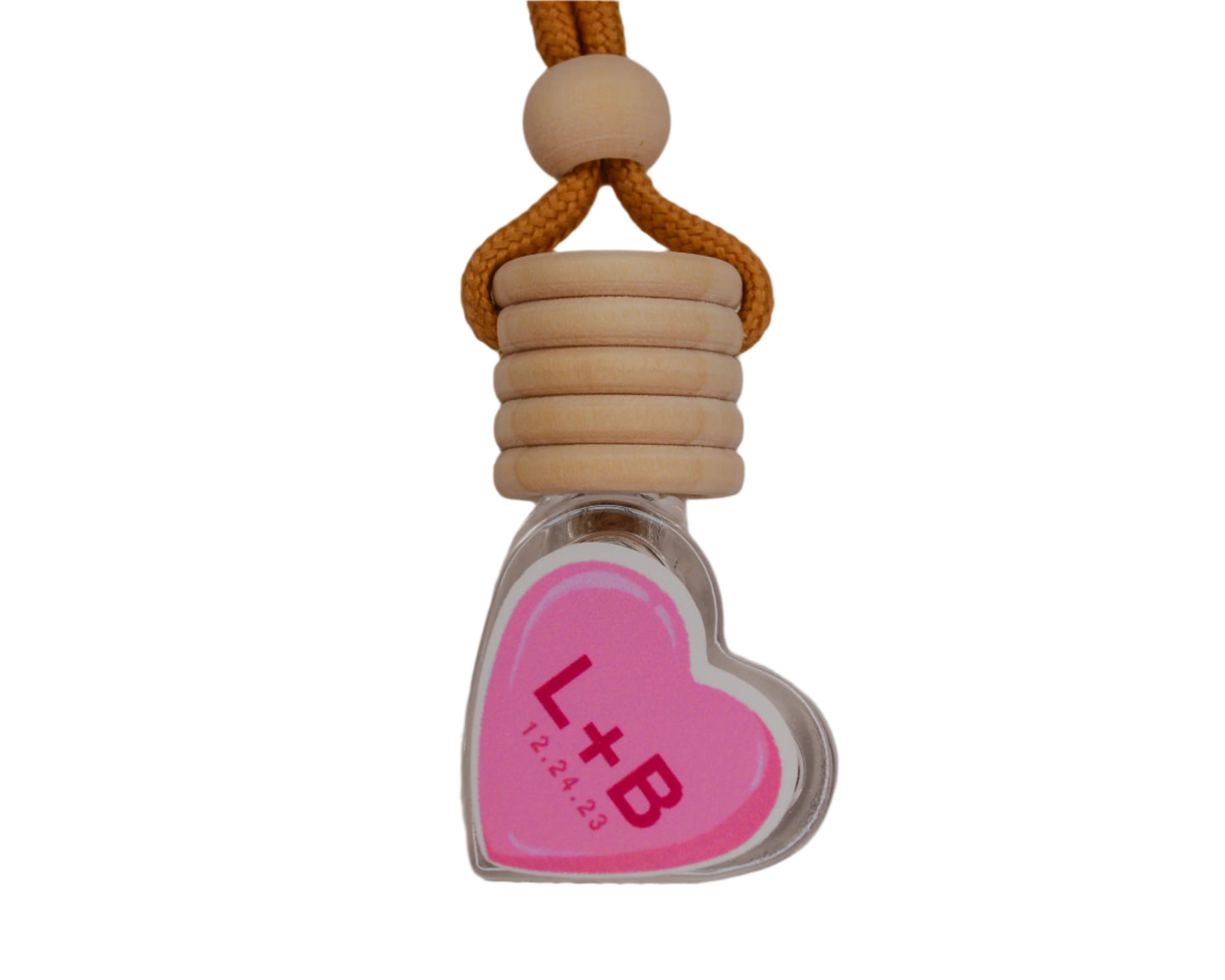 CUSTOM Initial Candy Hearts Car Fresheners