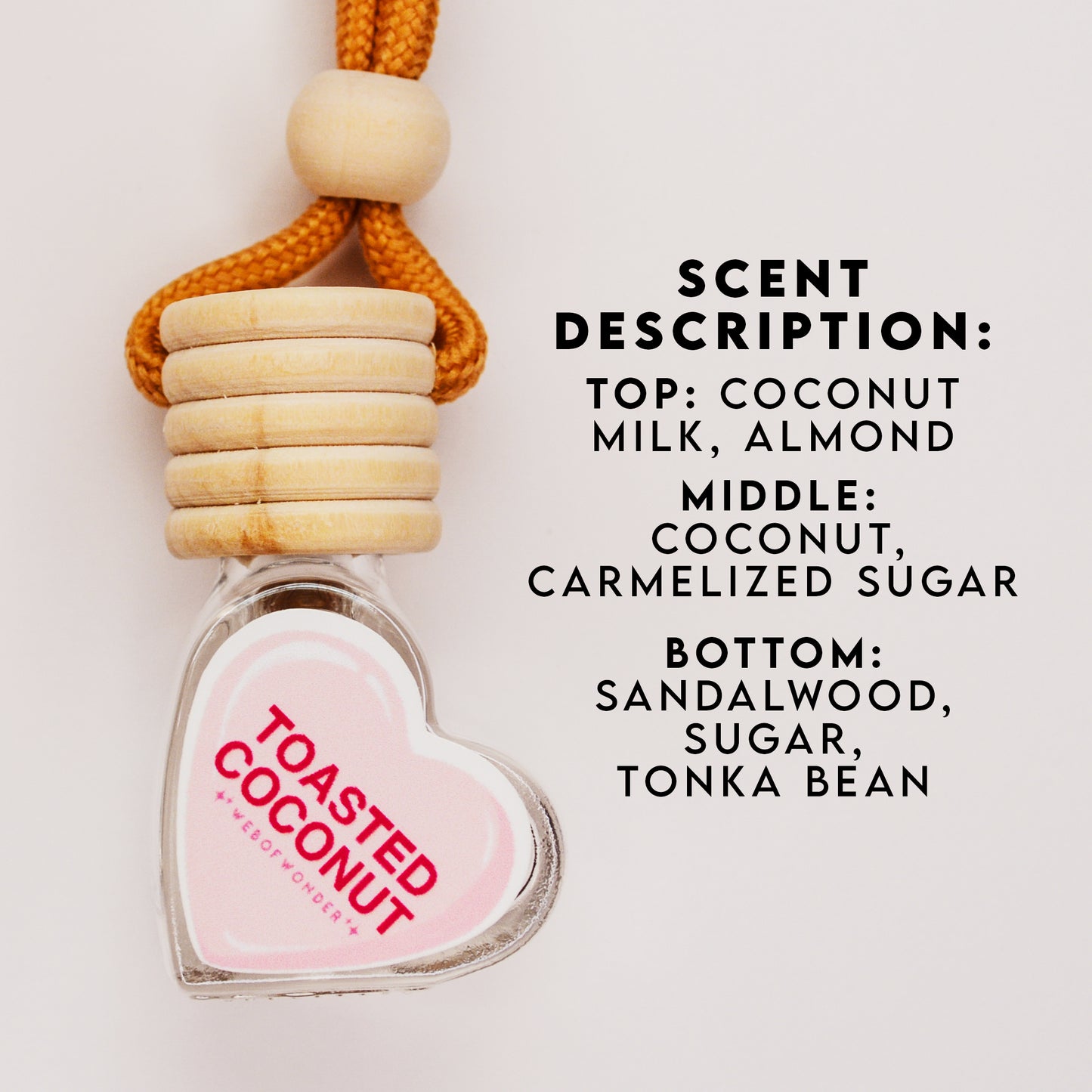 Candy Hearts Car Fresheners