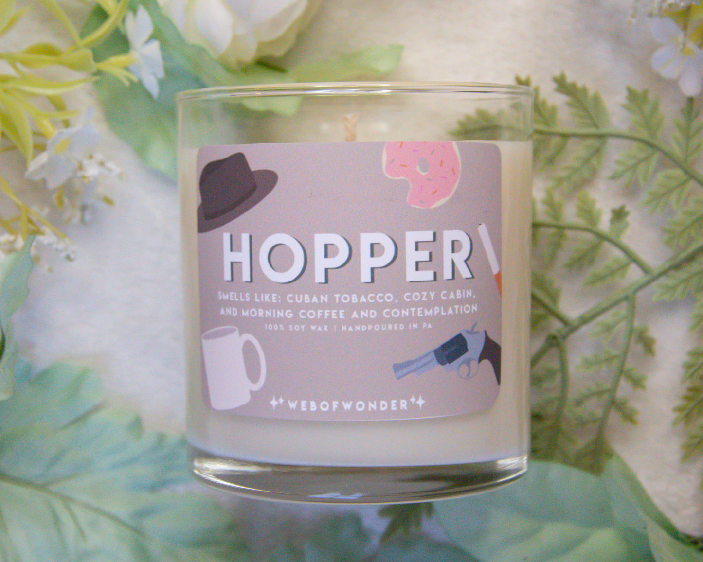 Hopper | Fandom Inspired | 100% Soy Wax Candle