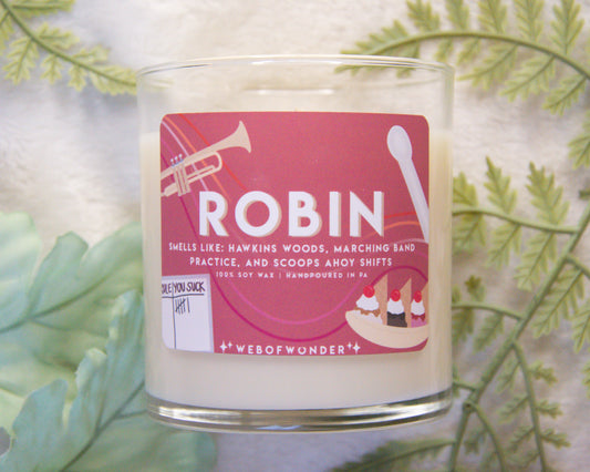 Robin | Fandom Inspired | 100% Soy Wax Candle