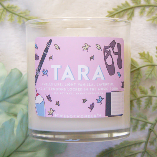 Tara | Bookish Inspired | 100% Soy Wax Candle