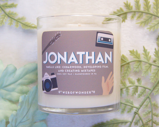 Jonathan | Fandom Inspired | 100% Soy Wax Candle