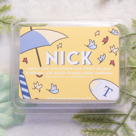 Nick | Bookish Inspired | 100% Soy Wax Melt