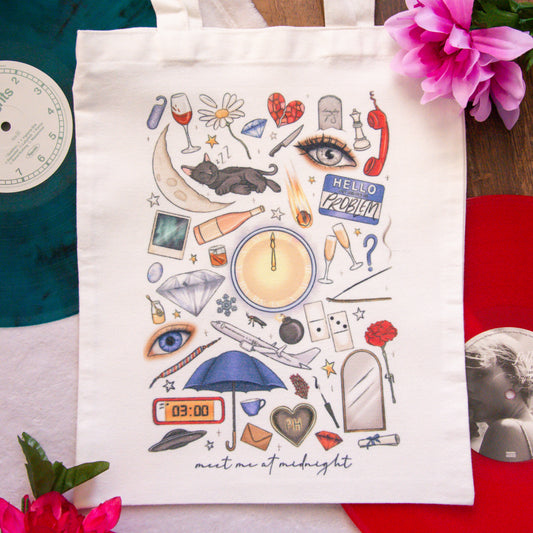 Midnights Tote Bag | Music Inspired