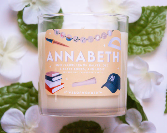 Annabeth | Bookish Inspired | 100% Soy Candle