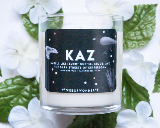 Kaz | Bookish Inspired | 100% Soy Candle