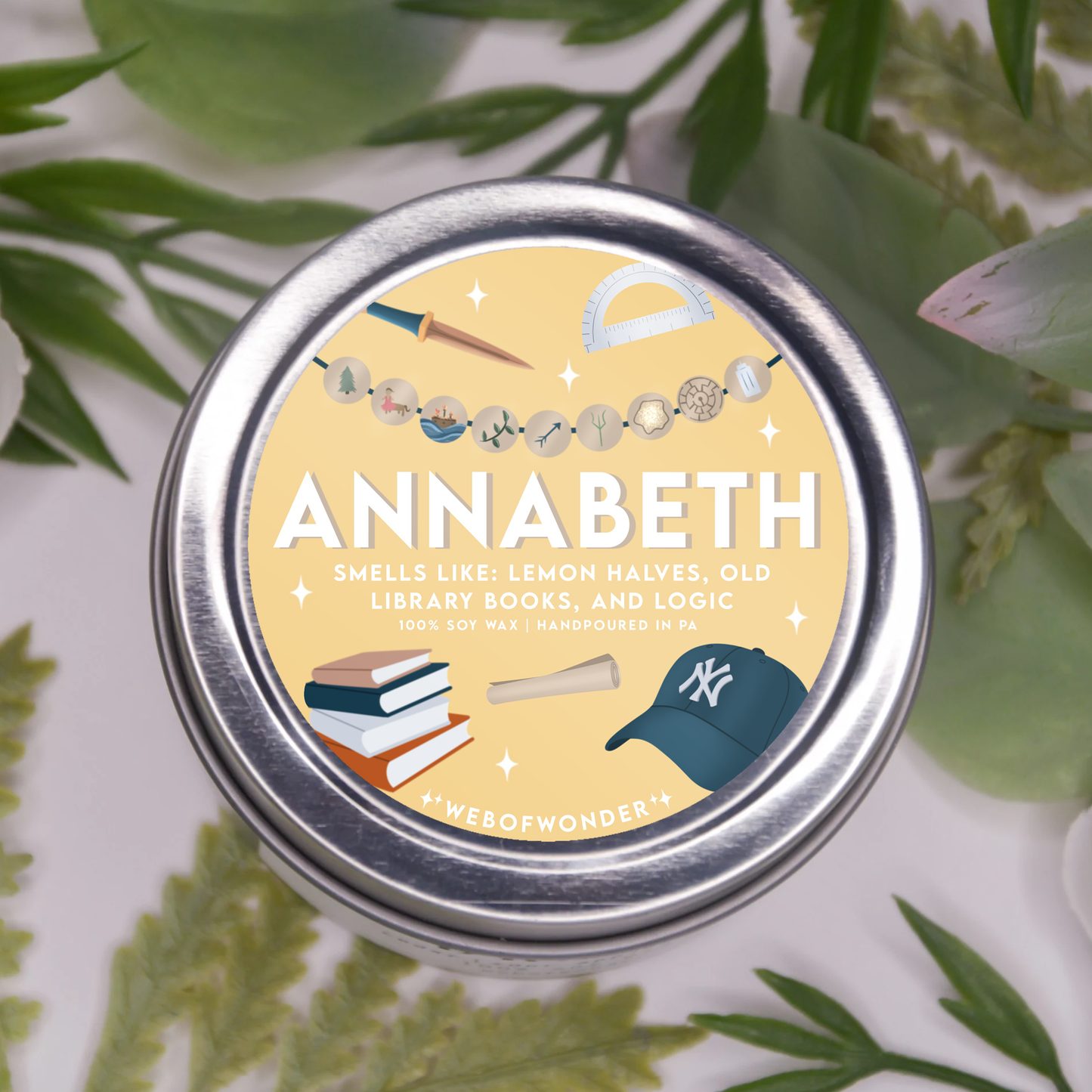 Annabeth | Bookish Inspired | 100% Soy Candle