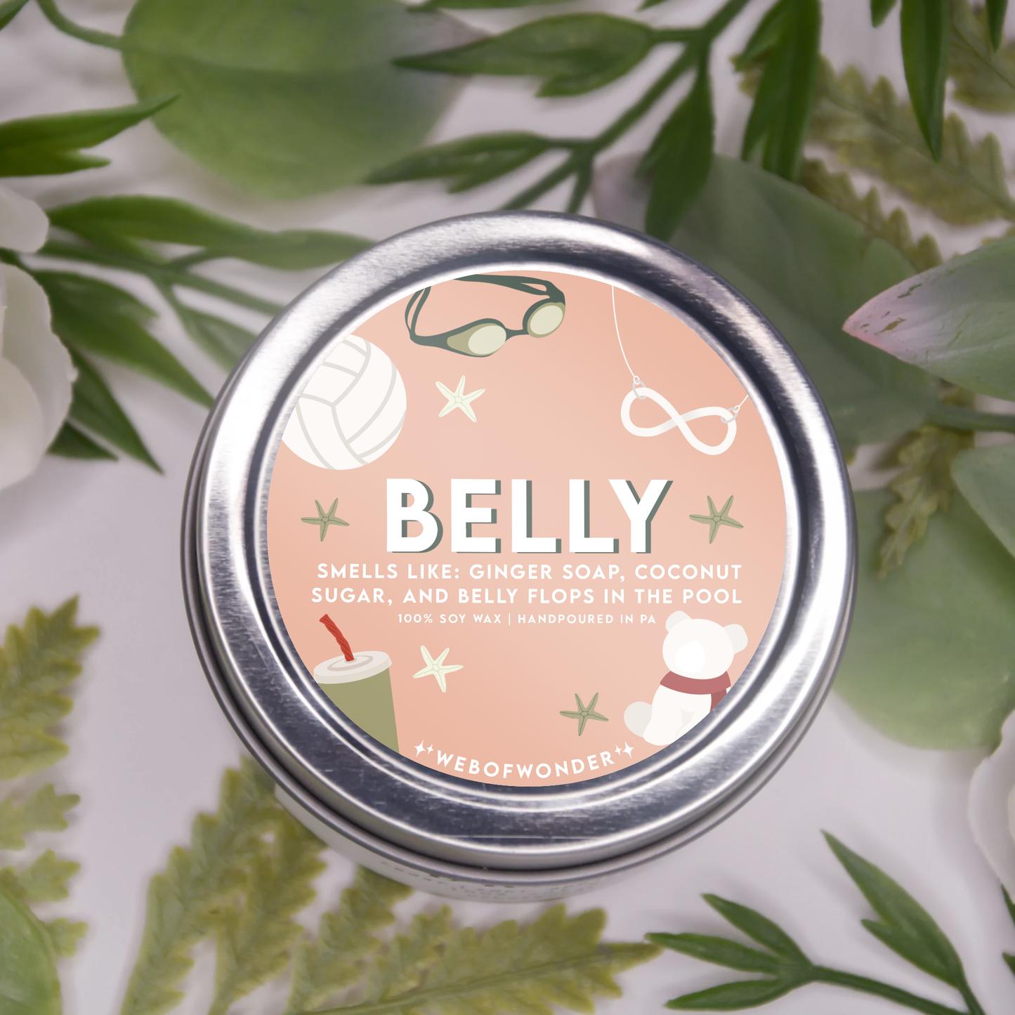 Belly | Bookish Inspired | 100% Soy Wax Candle