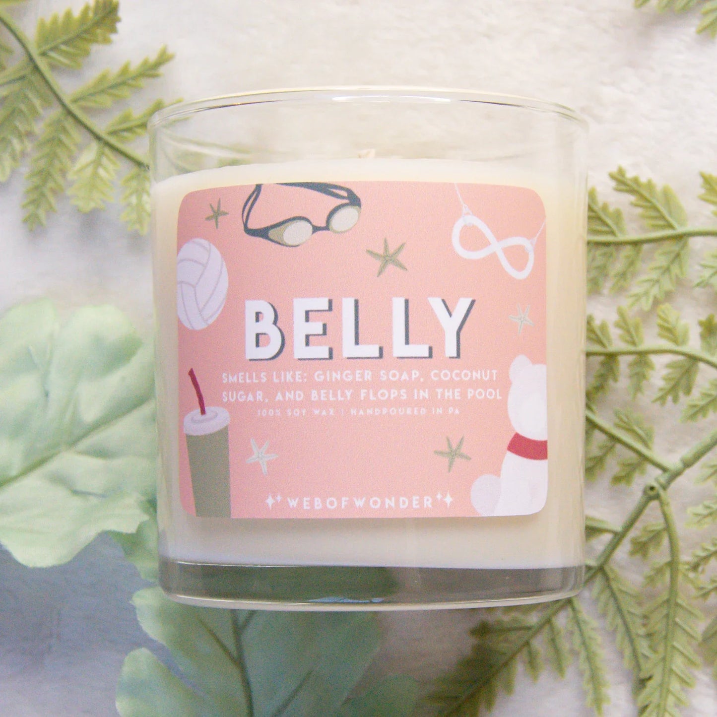 Belly | Bookish Inspired | 100% Soy Wax Candle