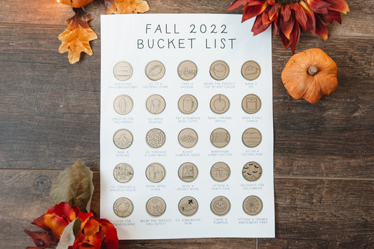 Scratch Off Fall Bucket List