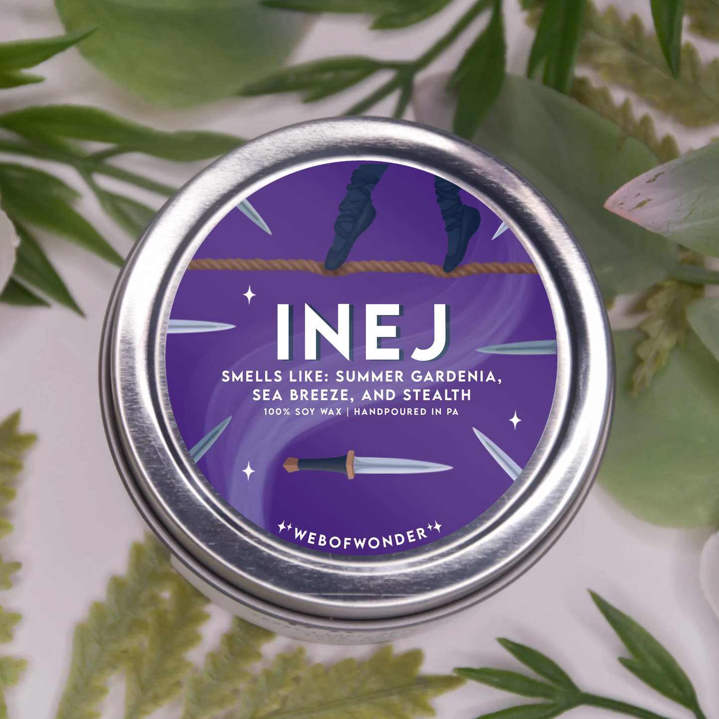 Inej | Bookish Inspired | 100% Soy Candle