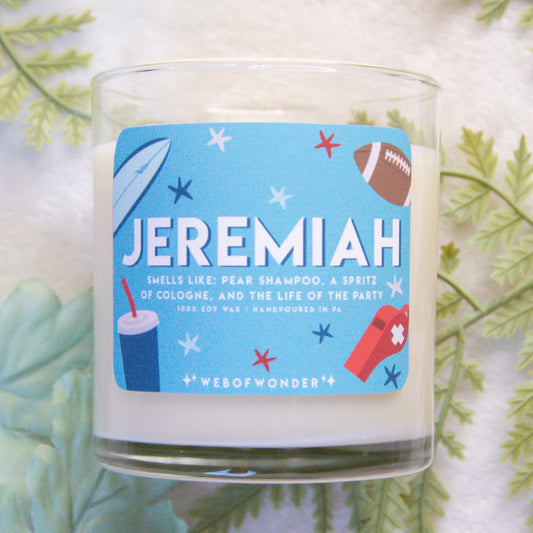 Jeremiah | Bookish Inspired | 100% Soy Wax Candle