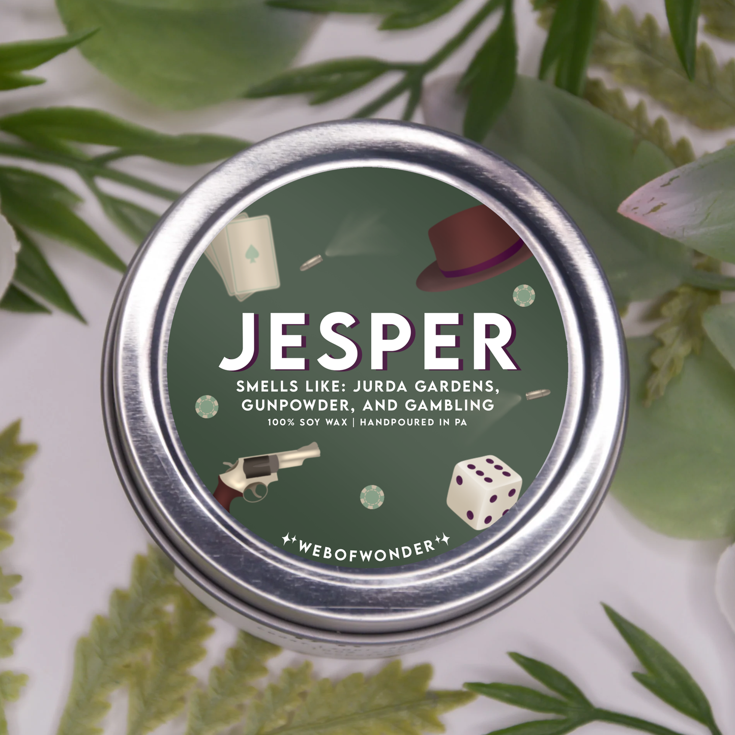 Jesper | Bookish Inspired | 100% Soy Candle